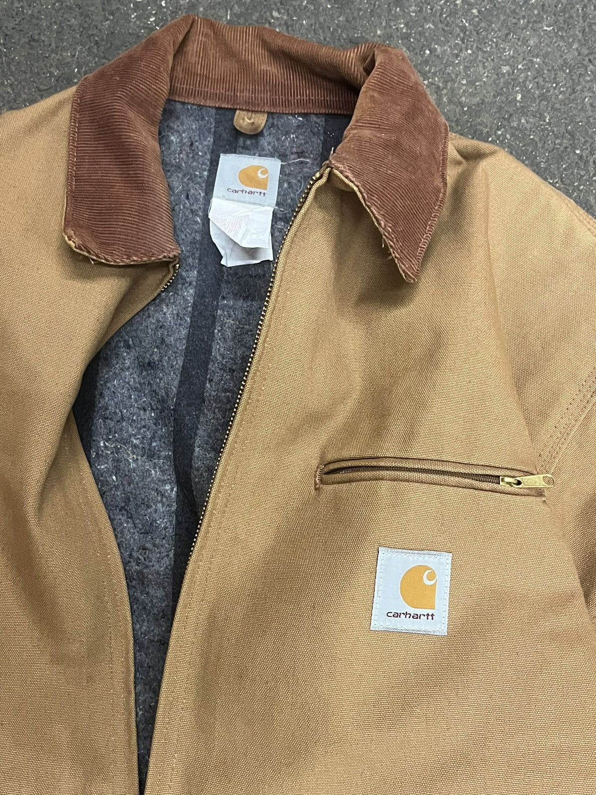 Carhartt × Vintage Carhartt Detroit blanket lined vintage boxy fit streetwear Size US XL / EU 56 / 4 - 7 Thumbnail