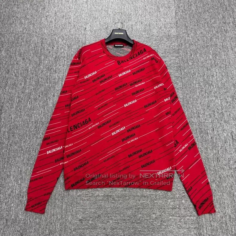 Balenciaga Balenciaga Bullet Screen Full Print Fleece Sweater Size US XS / EU 42 / 0 - 1 Thumbnail