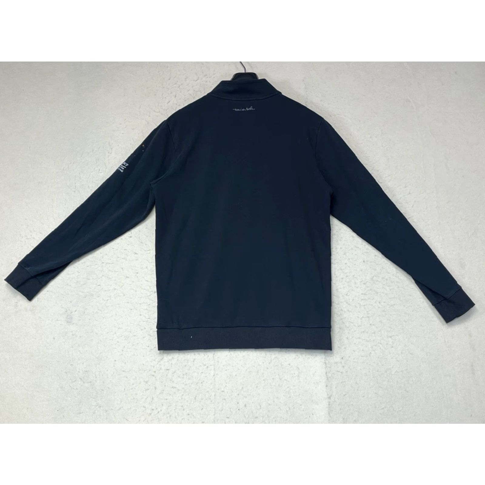 TravisMathew Travis Mathew Golf Hoodie Black 1/4 Zip Pullover Men M Size Arm Logo Pic Shirt Size US M / EU 48-50 / 2 - 2 Thumbnail