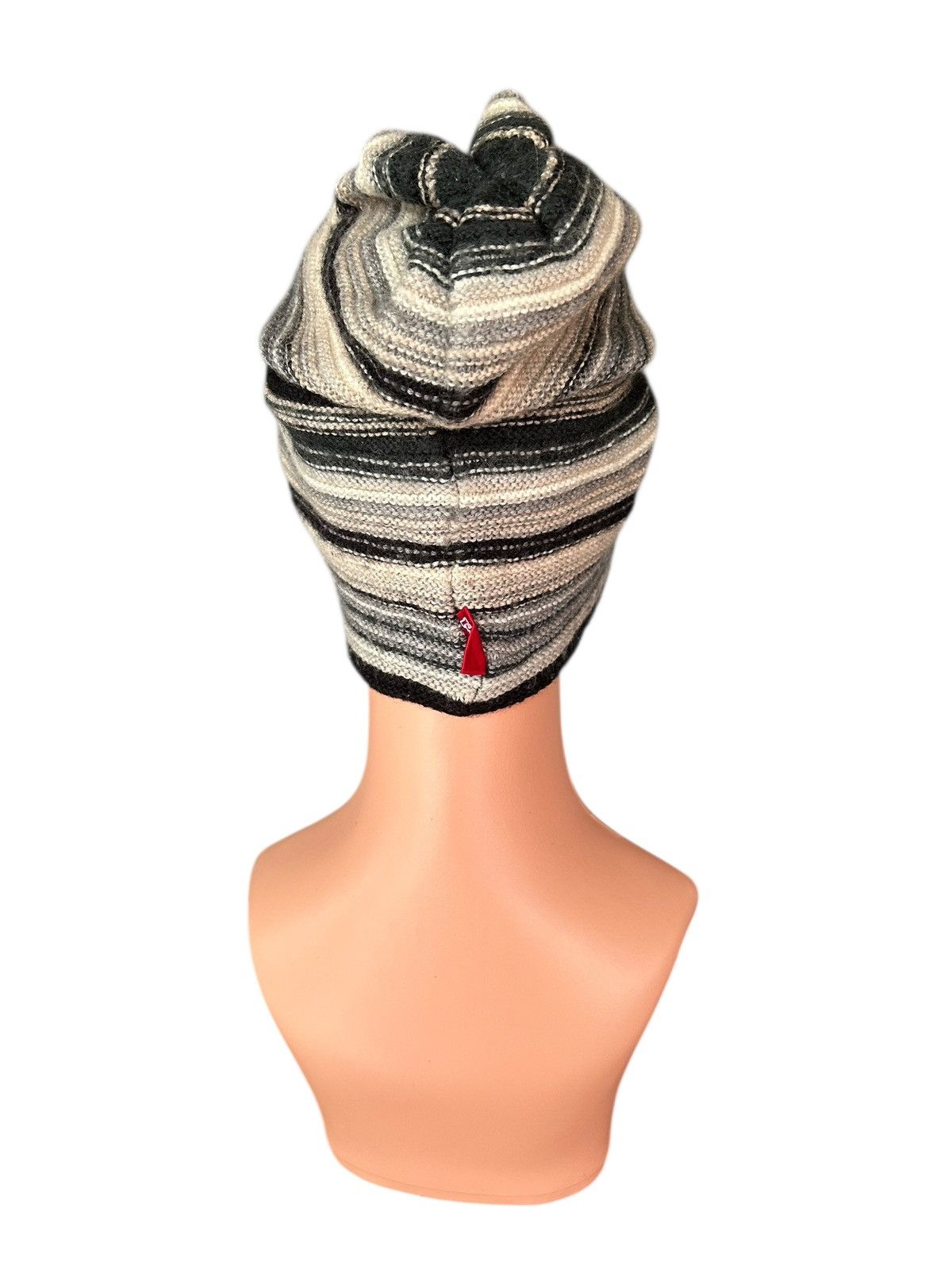 Kapital Stripe Crochet Knitted Vintage Japanese Beanie Hats Size ONE SIZE - 5 Thumbnail