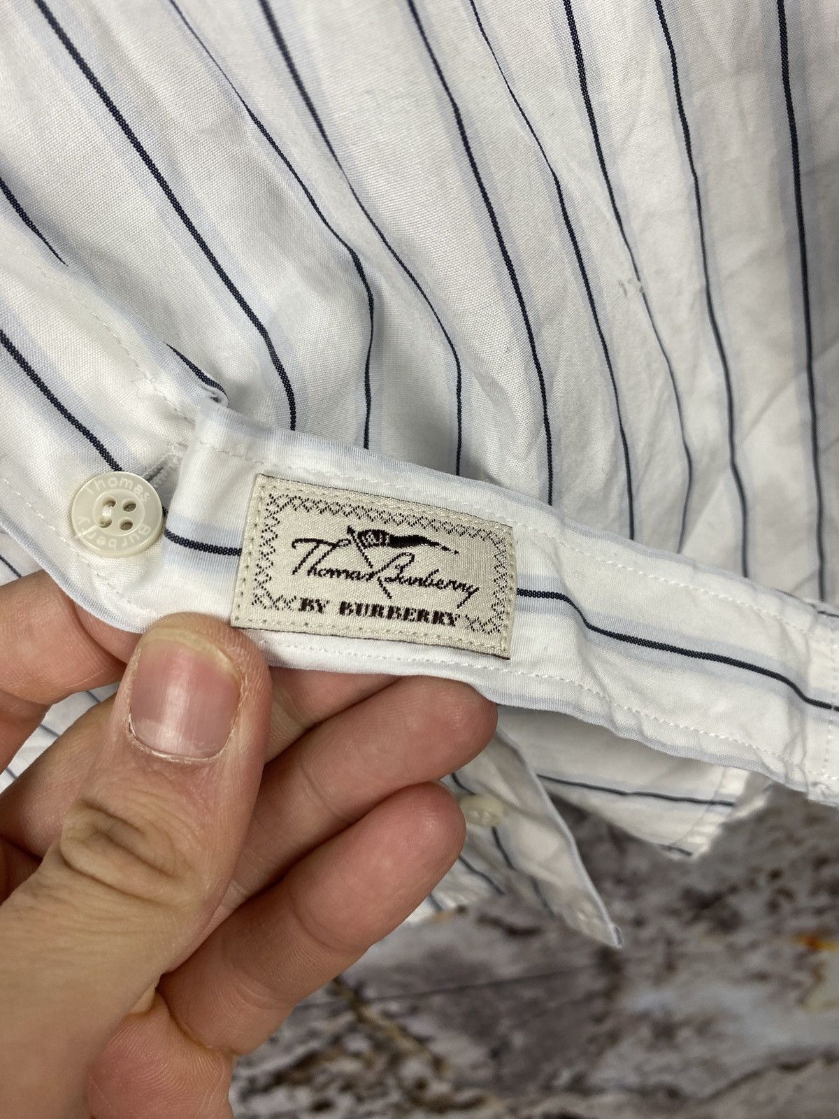 Burberry Men’s Thomas Burberry Shirt Button Up Luxury Size Large Size US L / EU 52-54 / 3 - 5 Thumbnail