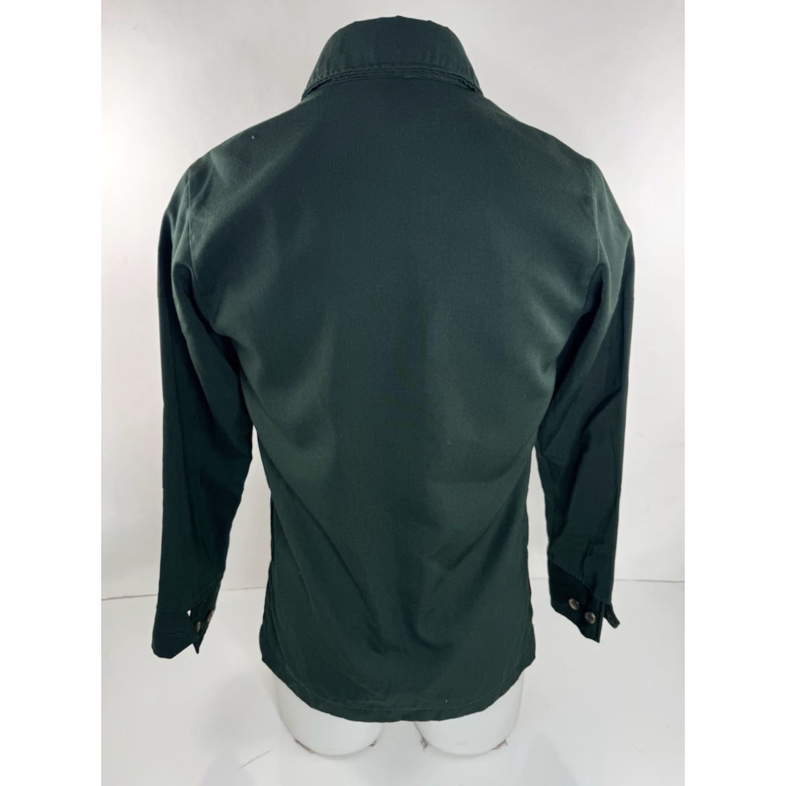 Levi's VINTAGE Levi's Panatela Work Shirt Mens S XS Green Long Sleeve Button-Up - 1980s style Size US S / EU 44-46 / 1 - 3 Thumbnail