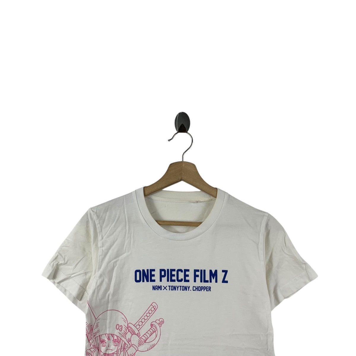 One Piece ONE PIECE FILM Z Nami & Chopper Luffy Crew Tee Shirt Top Size XS / US 0-2 / IT 36-38 - 2 Thumbnail