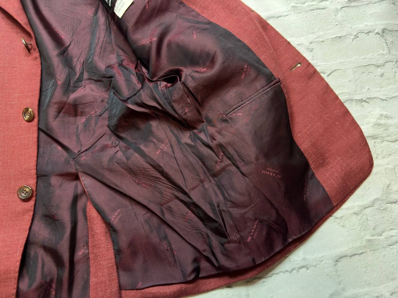 Kiton Kiton Rare Casmere Mens Jacket Size 50S - 5 Thumbnail