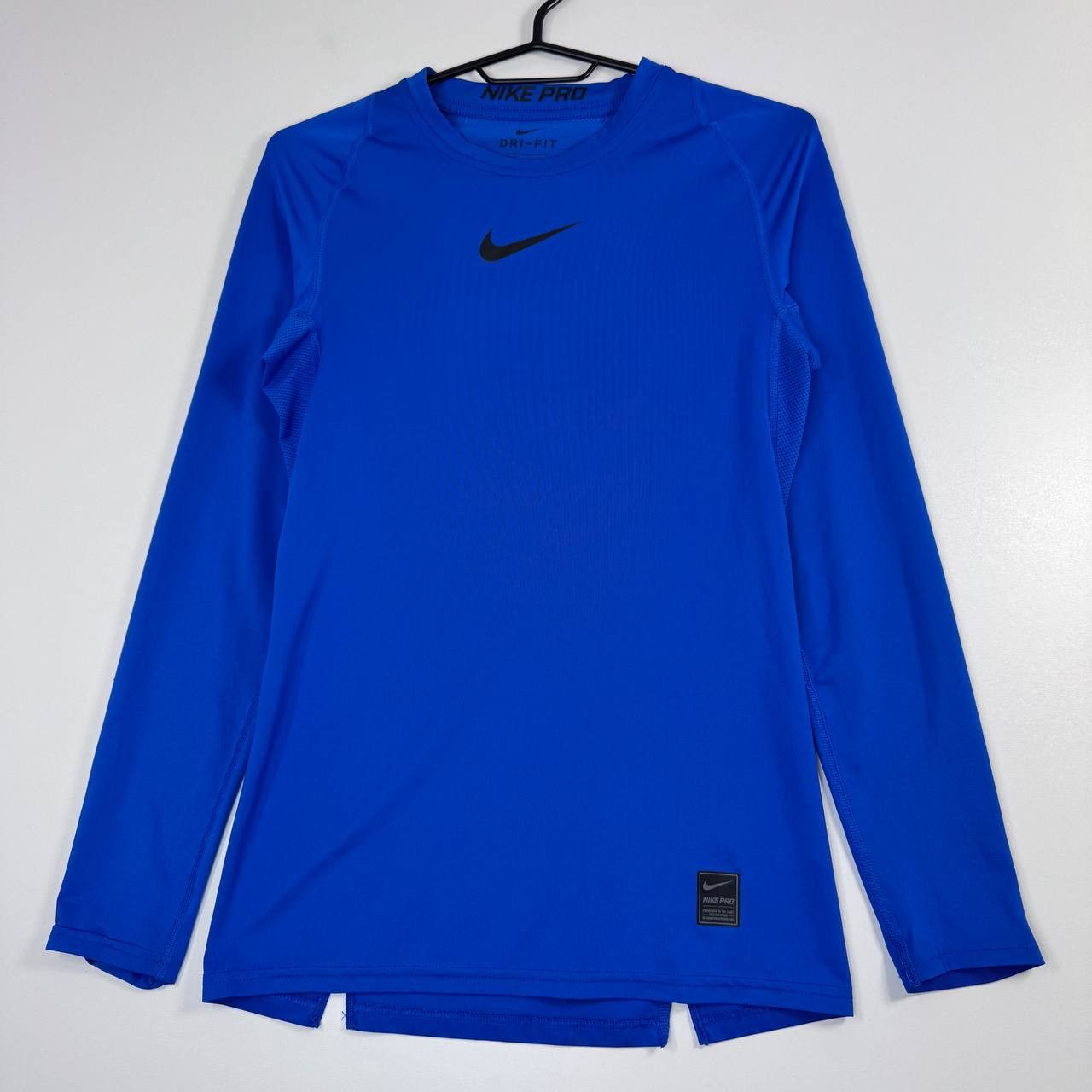 Nike Nike Pro Dri-Fit Compression Long Sleeve Blue Mens Size S Size US S / EU 44-46 / 1 - 1 Thumbnail