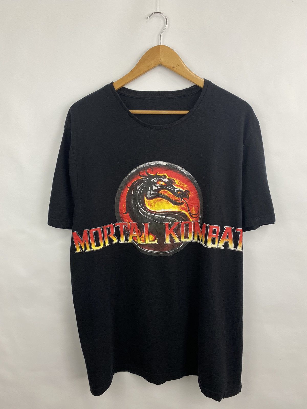 Microsoft 🇺🇸 Vintage 90s Mortal Combat T-Shirt Rare Retro Hype Y2K Size US XL / EU 56 / 4 - 2 Thumbnail