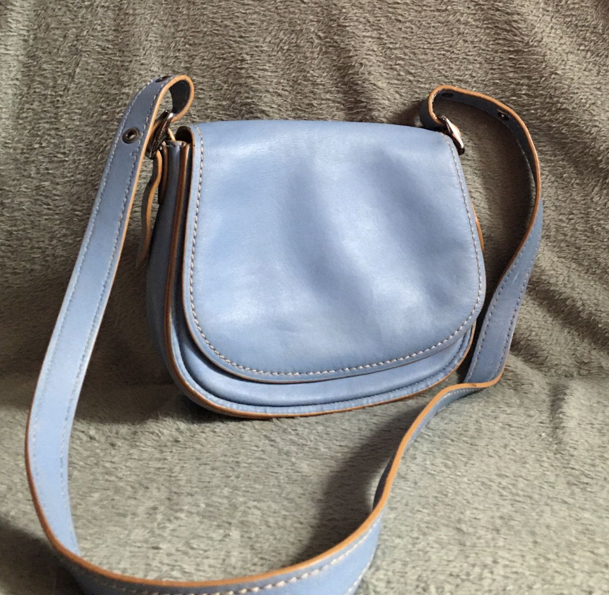Coach COACH 1941 Saddle Blue Leather Crossbody Shoulder Bag Size ONE SIZE - 5 Thumbnail