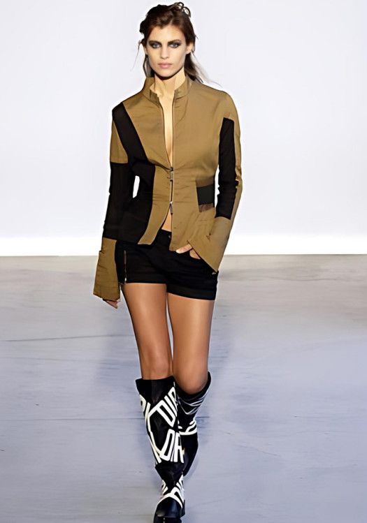 Dirk Bikkembergs Dirk Bikkembergs SS04 Functional Strap Jacket Size XS / US 0-2 / IT 36-38 - 3 Thumbnail