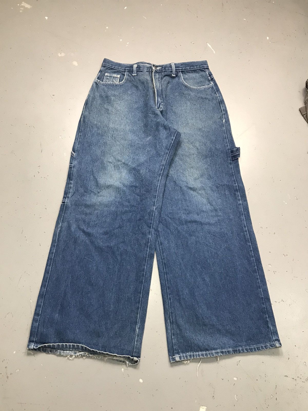 JNCO Vintage sohs’s baggy carpenter denim Size US 35 - 1 Thumbnail