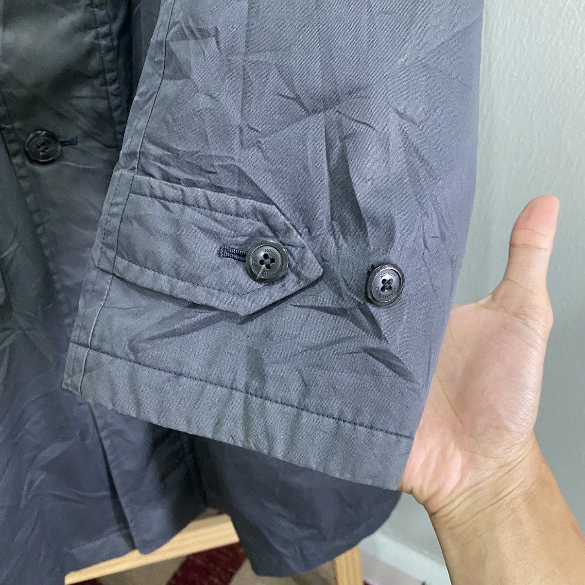 Burberry Burberry London Vintage Nova Check Faded Trench Coat Jacket Size US M / EU 48-50 / 2 - 11 Thumbnail