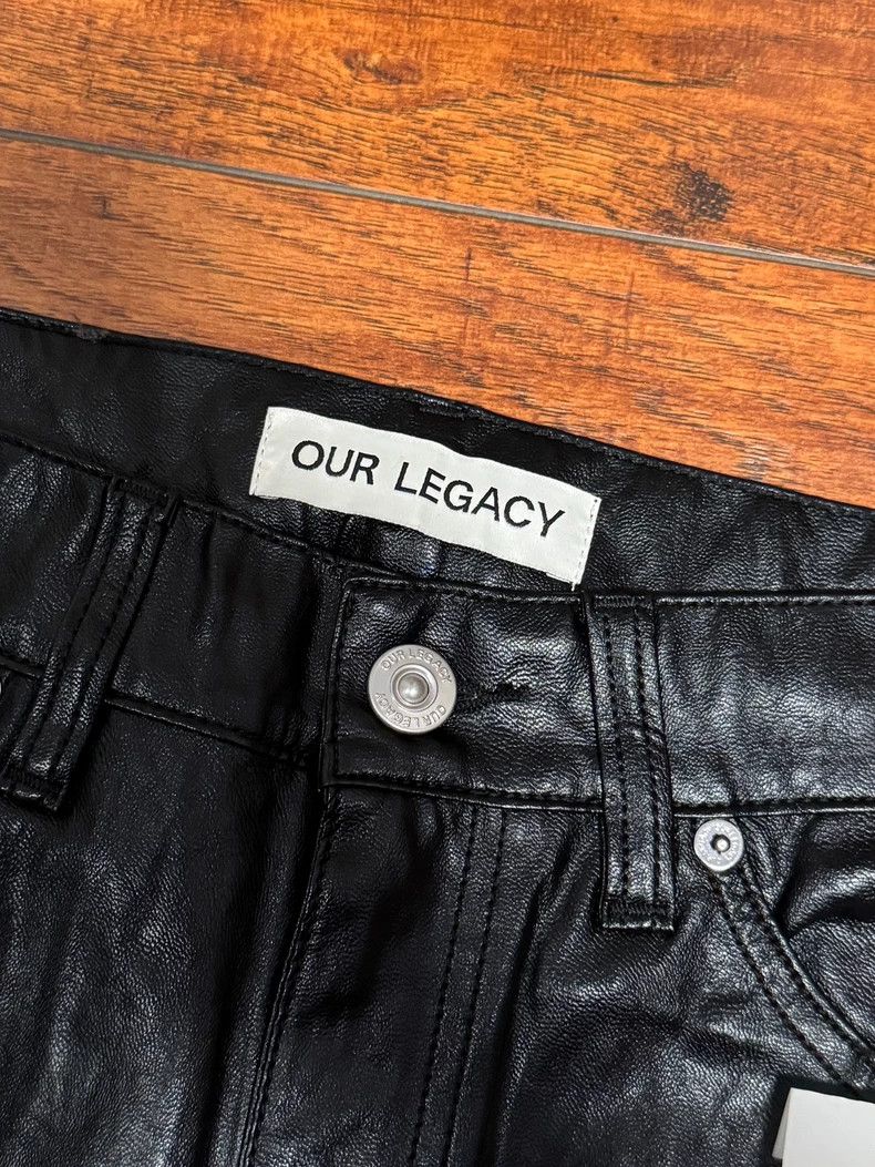 Our Legacy Our Legacy size29 Motorcycle leather trousers Size US 29 - 2 Thumbnail