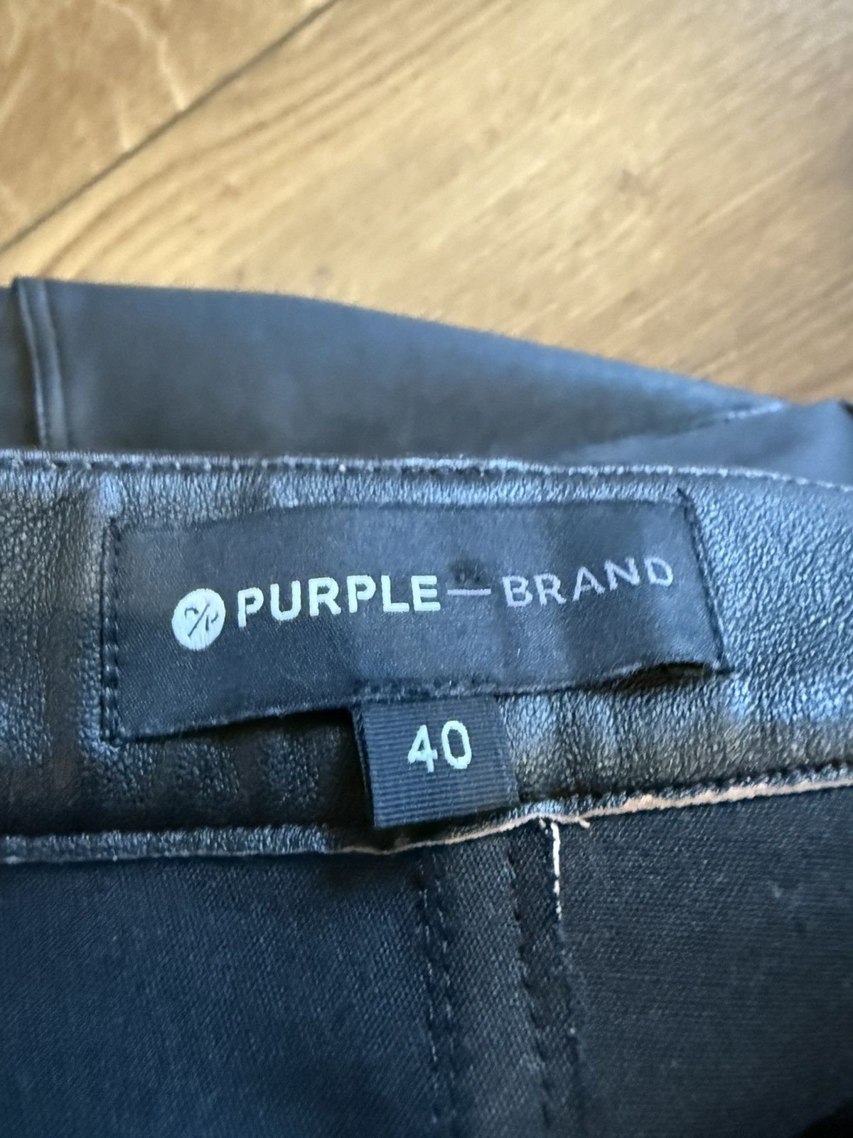 Purple Brand PURPLE BRAND leather pants Size US 40 / EU 56 - 13 Thumbnail