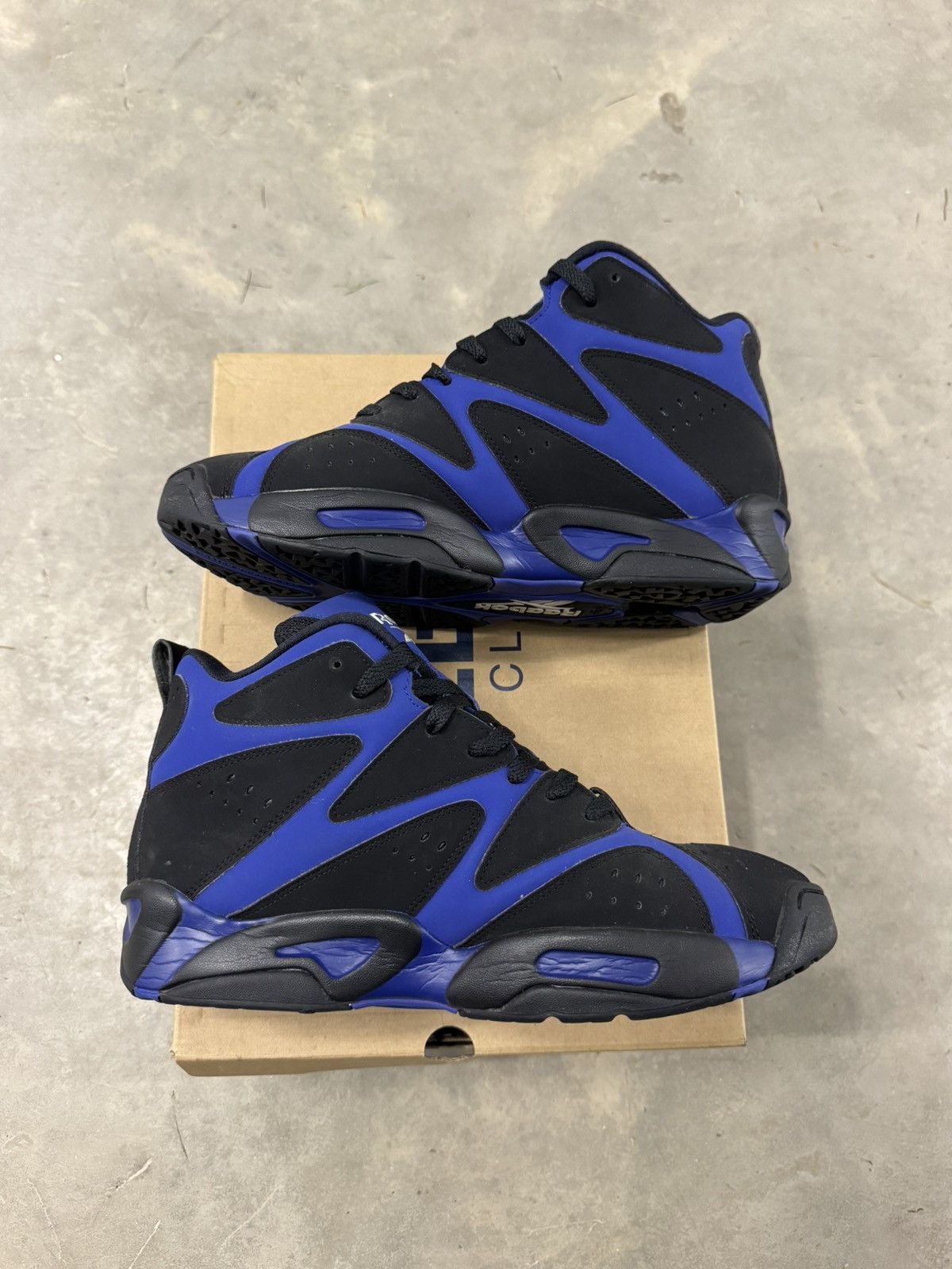 Reebok Reebok Kamikaze 1 Mid Blue Print Size 10.5 Size US 10.5 / EU 43-44 - 3 Thumbnail
