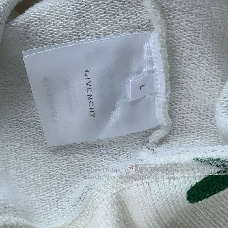 Givenchy Givenchy White Sweatshirt Size US L / EU 52-54 / 3 - 6 Thumbnail