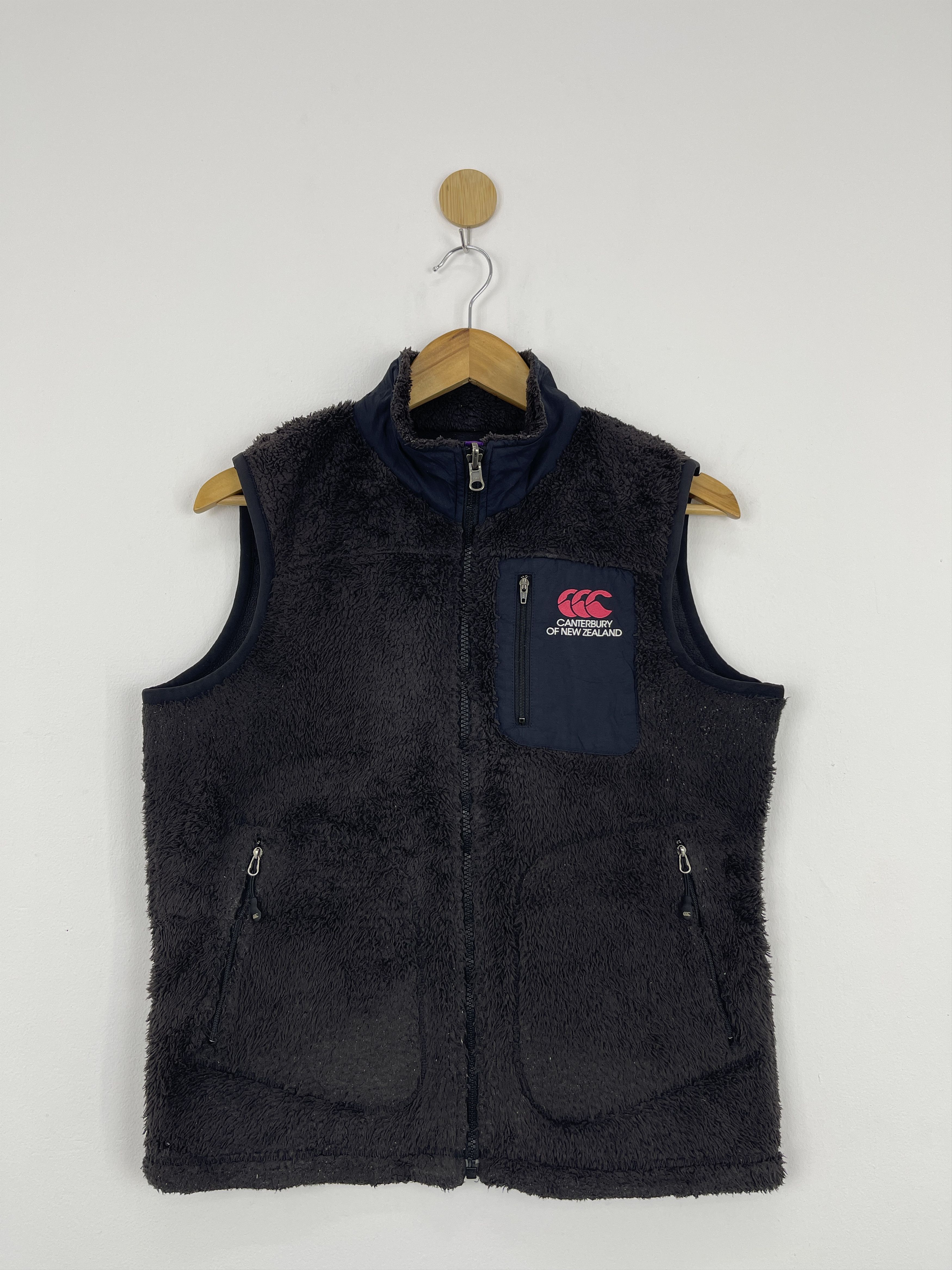 Canterbury of New Zealand Canterbury Of New Zealand Retro Classic Fleece Vest JA0001 Size US M / EU 48-50 / 2 - 1 Thumbnail