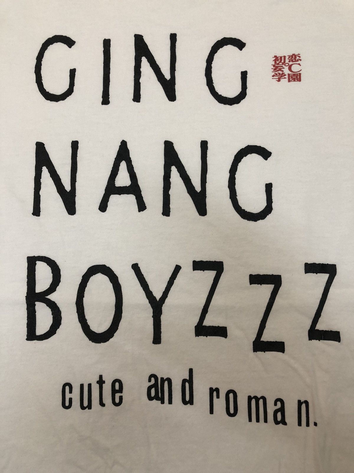 Band Tees VINTAGE GING NANG BOYZ CUTE AND ROMAN PUNK ROCK BAND ANVIL Size US M / EU 48-50 / 2 - 5 Thumbnail