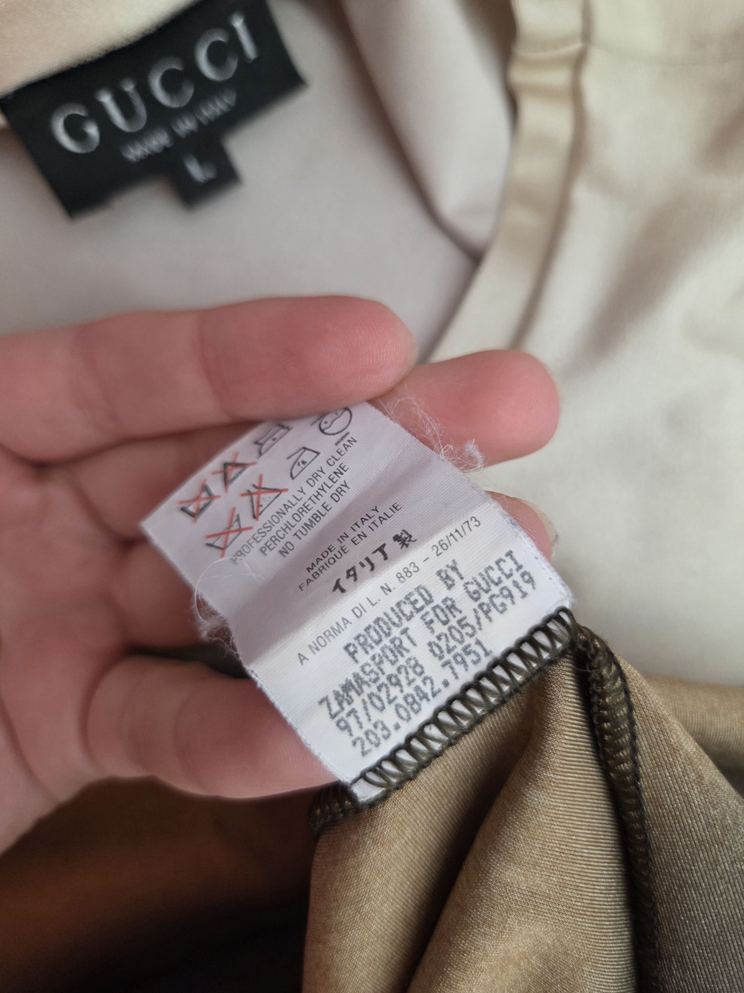 Gucci Gucci x Tom Ford 1997 top y2k 2000s archive Size L / US 10 / IT 46 - 6 Thumbnail