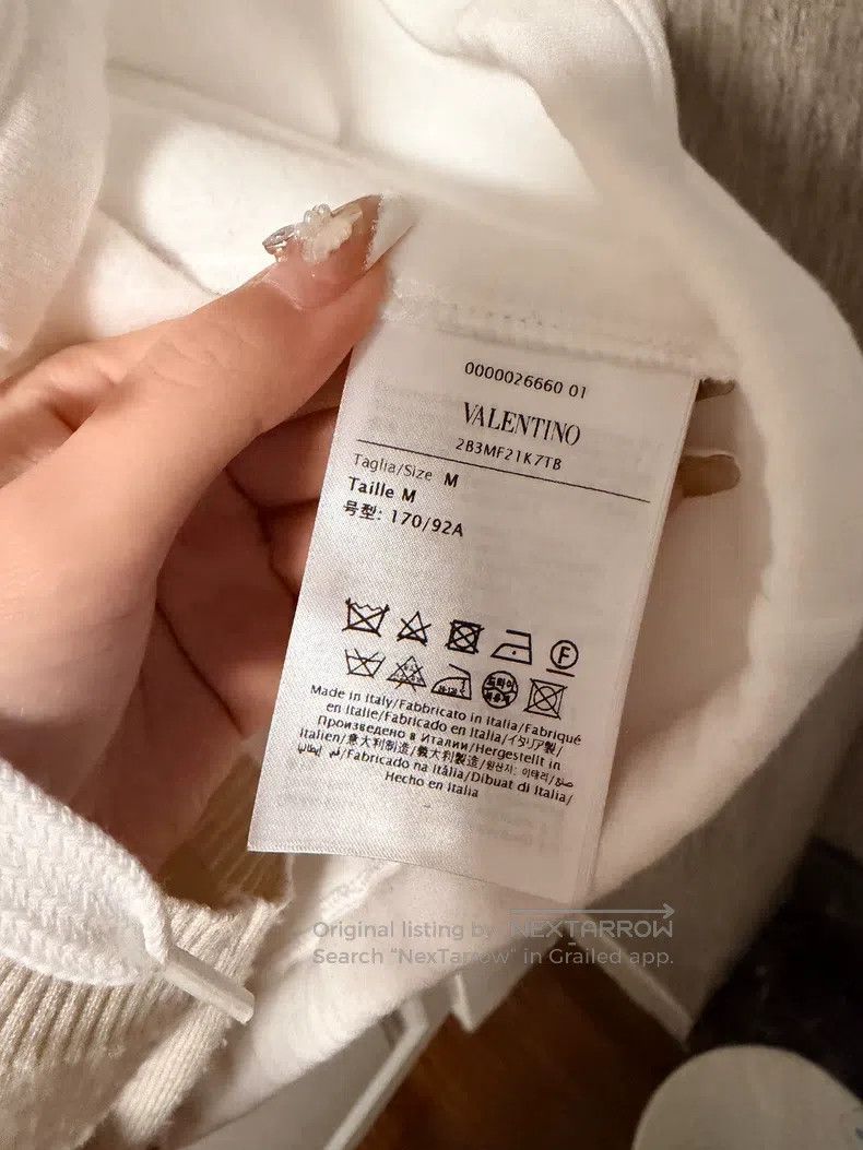 Valentino Valentino Heavy industry embroidered sweatshirt Size M / US 6-8 / IT 42-44 - 3 Thumbnail