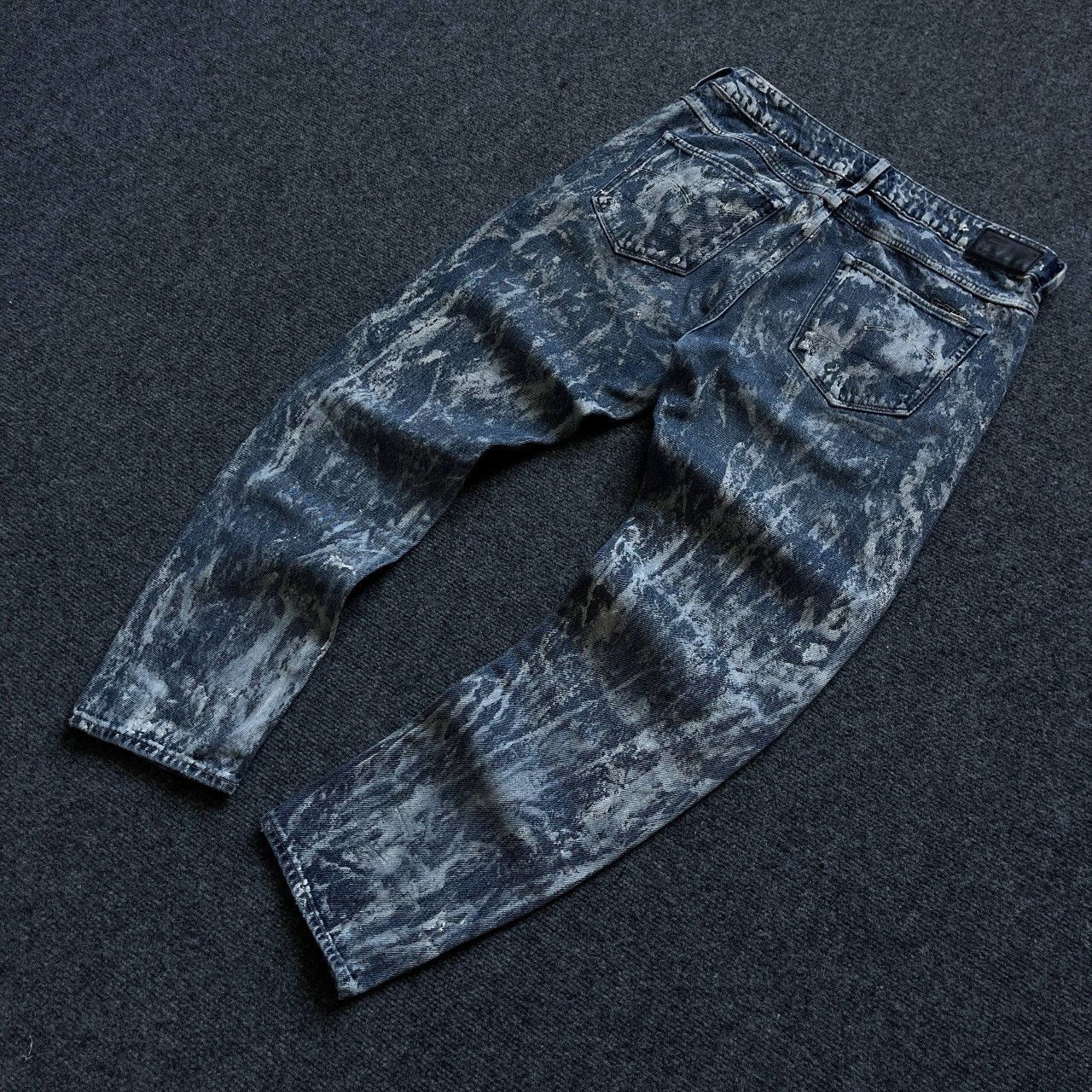 G-Star VTG Women’s G-Star Raw Restored Denim Custom Y2K 00s USA Hyp Size 27" / US 4 / IT 40 - 4 Thumbnail