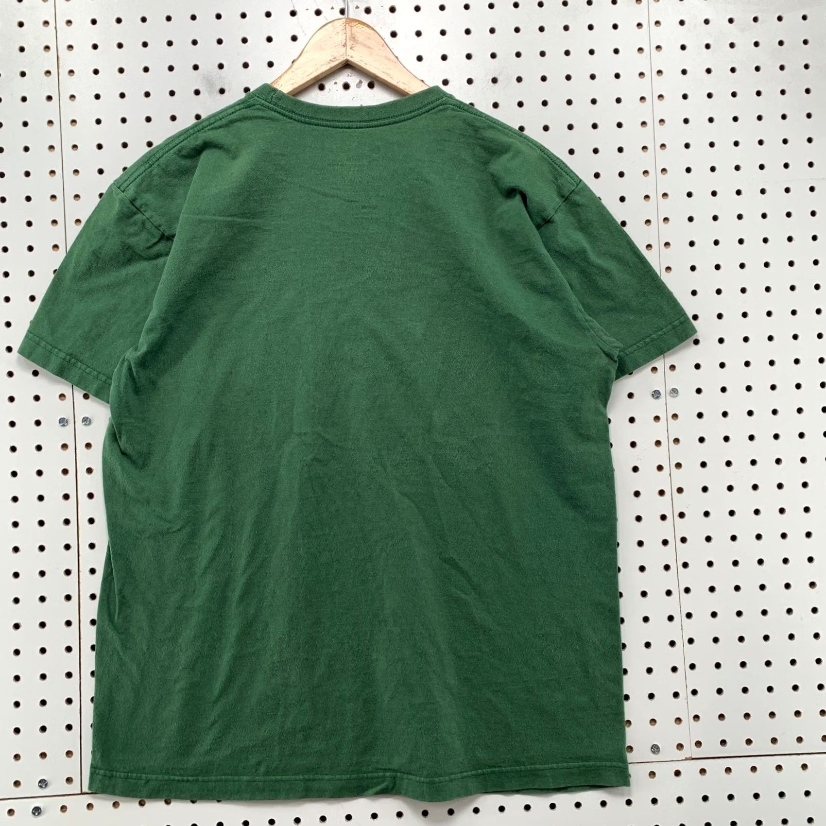 Nike Nike Essential T Shirt Mens M Green Short Sleeve Crew Neck Cotton Loose Fit Shirt Size US M / EU 48-50 / 2 - 2 Thumbnail