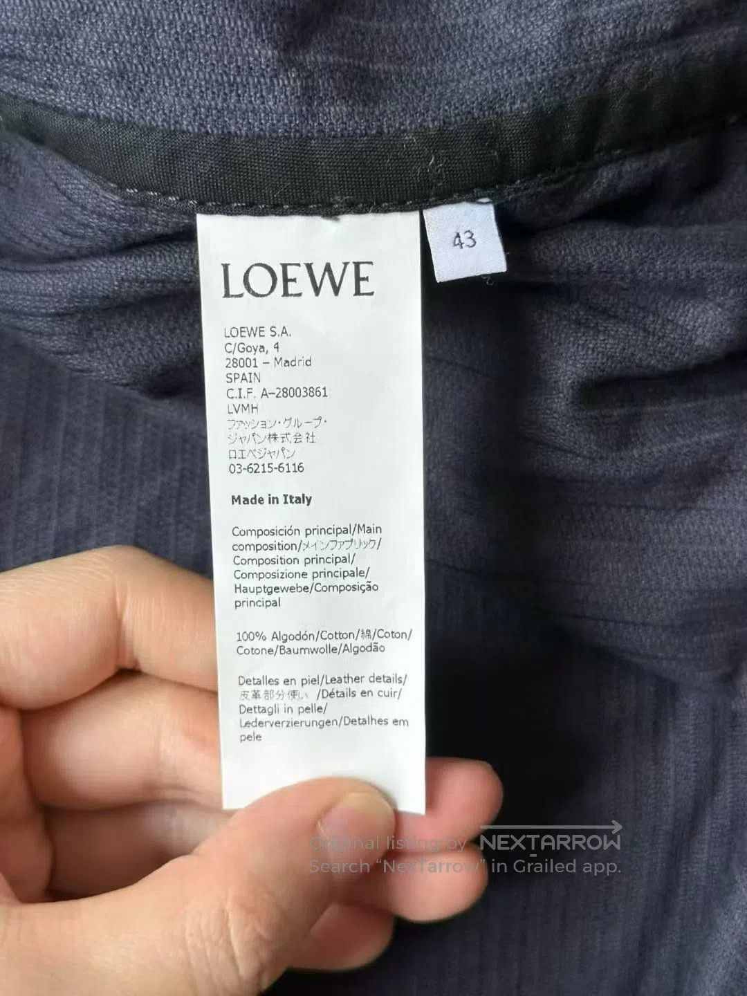 Loewe Loewe Corduroy Jacket| Size US S / EU 44-46 / 1 - 4 Thumbnail