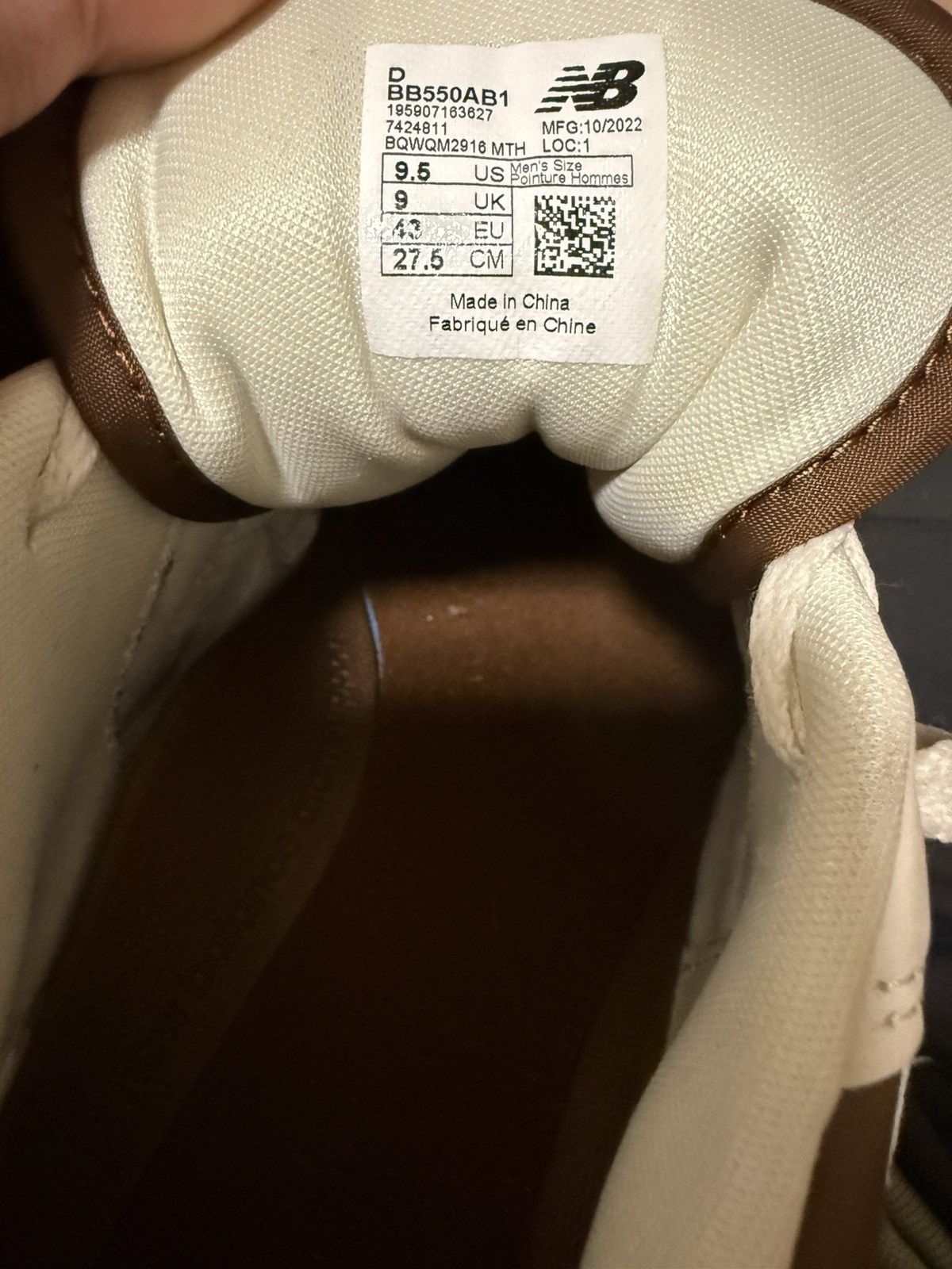 Aime Leon Dore × New Balance Aime Leon Dore x New Balance 550 - Brown Size US 9.5 / EU 42-43 - 4 Thumbnail