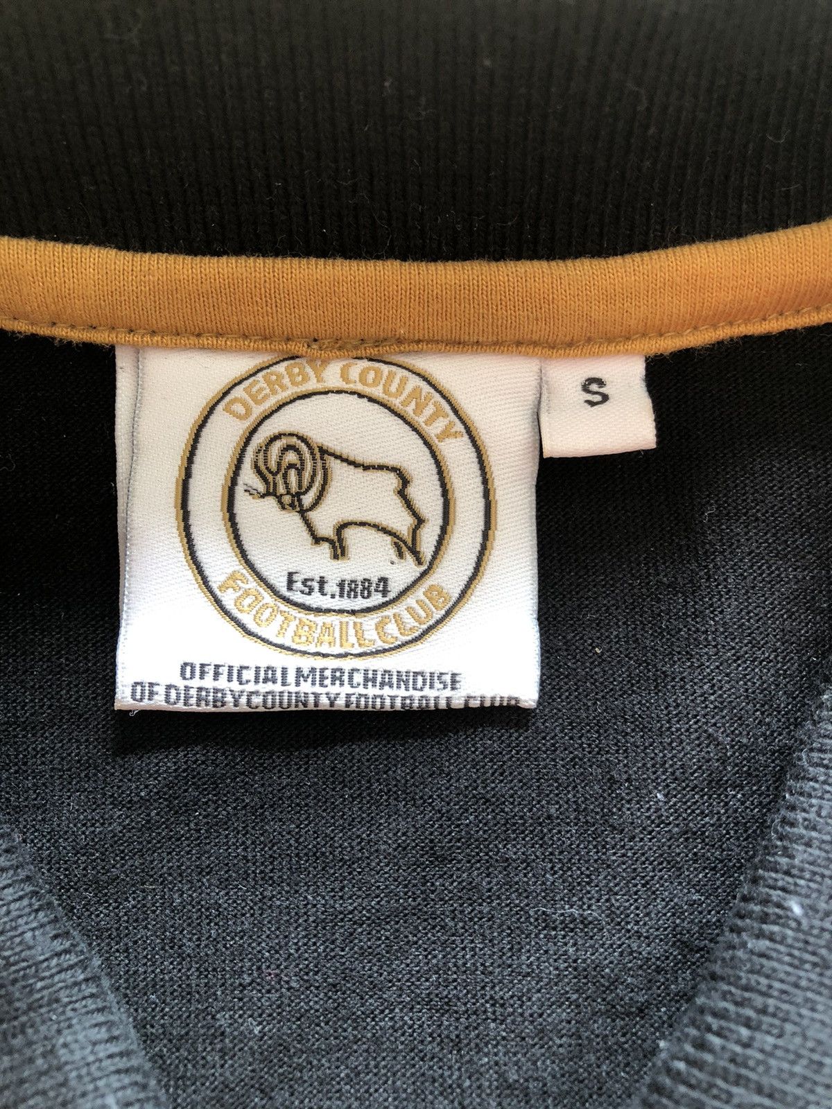 Vintage RARE DERBY COUNTY FC OFFICIAL FOOTBALL SOCCER POLO SHIRT Size US S / EU 44-46 / 1 - 3 Thumbnail