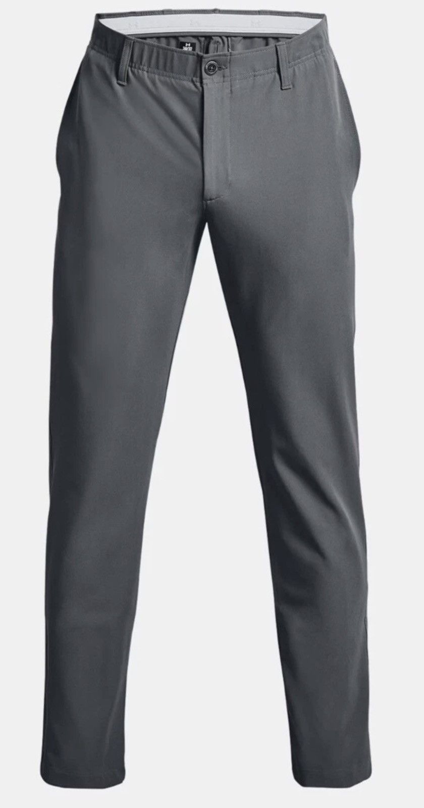Under Armour Under Armour Mens Gray Performance Pants Logo Zipper Closure Size US 34 / EU 50 - 3 Thumbnail