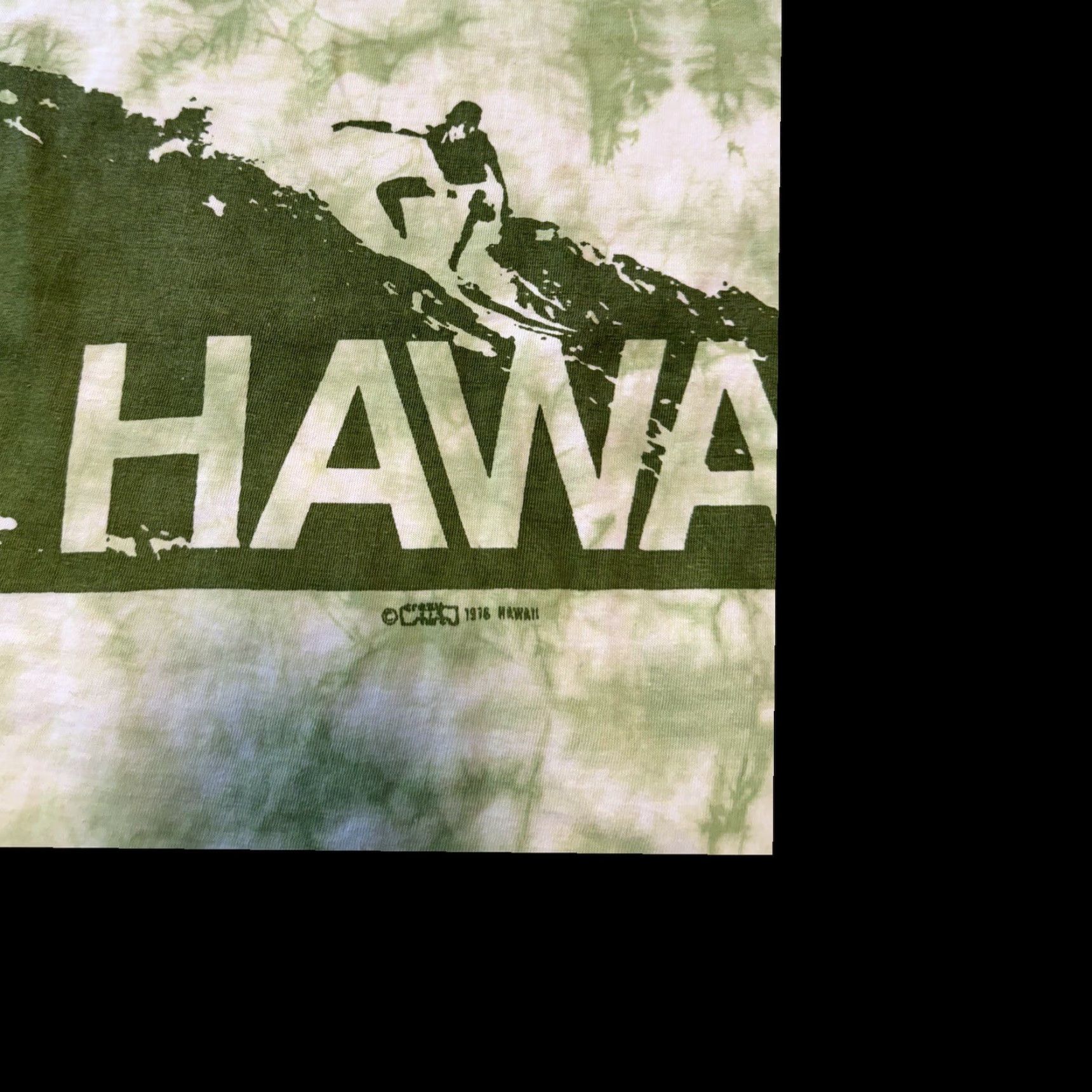 Vintage VINTAGE Crazy Shirts 2-Sided Tie Dye T Shirt Hawaii 1970s XL Craig USA Made Graphic Tee Men Size US XL / EU 56 / 4 - 4 Thumbnail