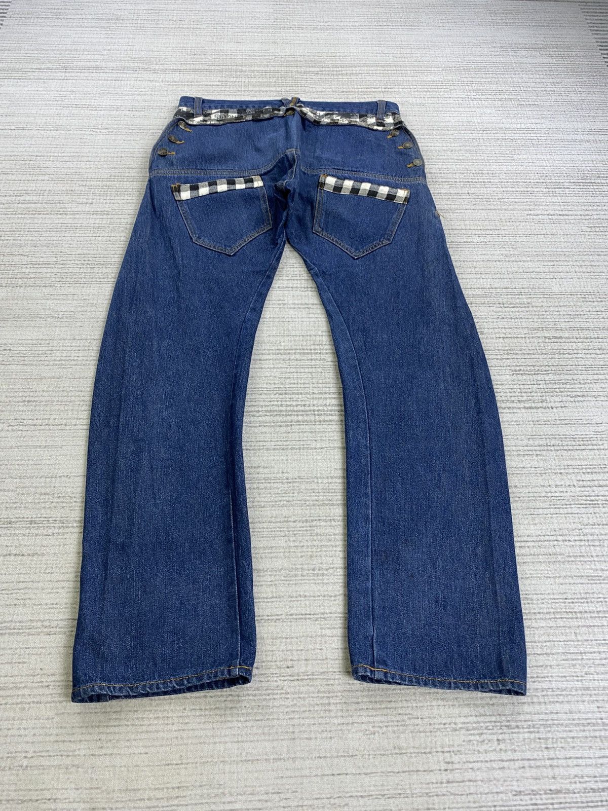 Hysteric Glamour 🔥RARE Hysteric Glamour Style Double Waist Punk Design Jean Size US 34 / EU 50 - 3 Thumbnail