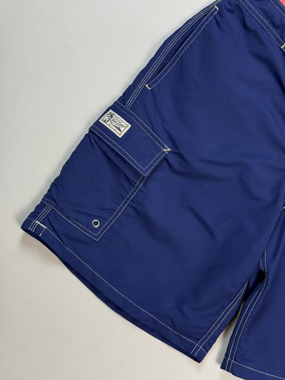 Polo Ralph Lauren Polo Ralph Lauren Nylon Cargo Pocket Beach Swimming Shorts Size US 30 / EU 46 - 8 Thumbnail