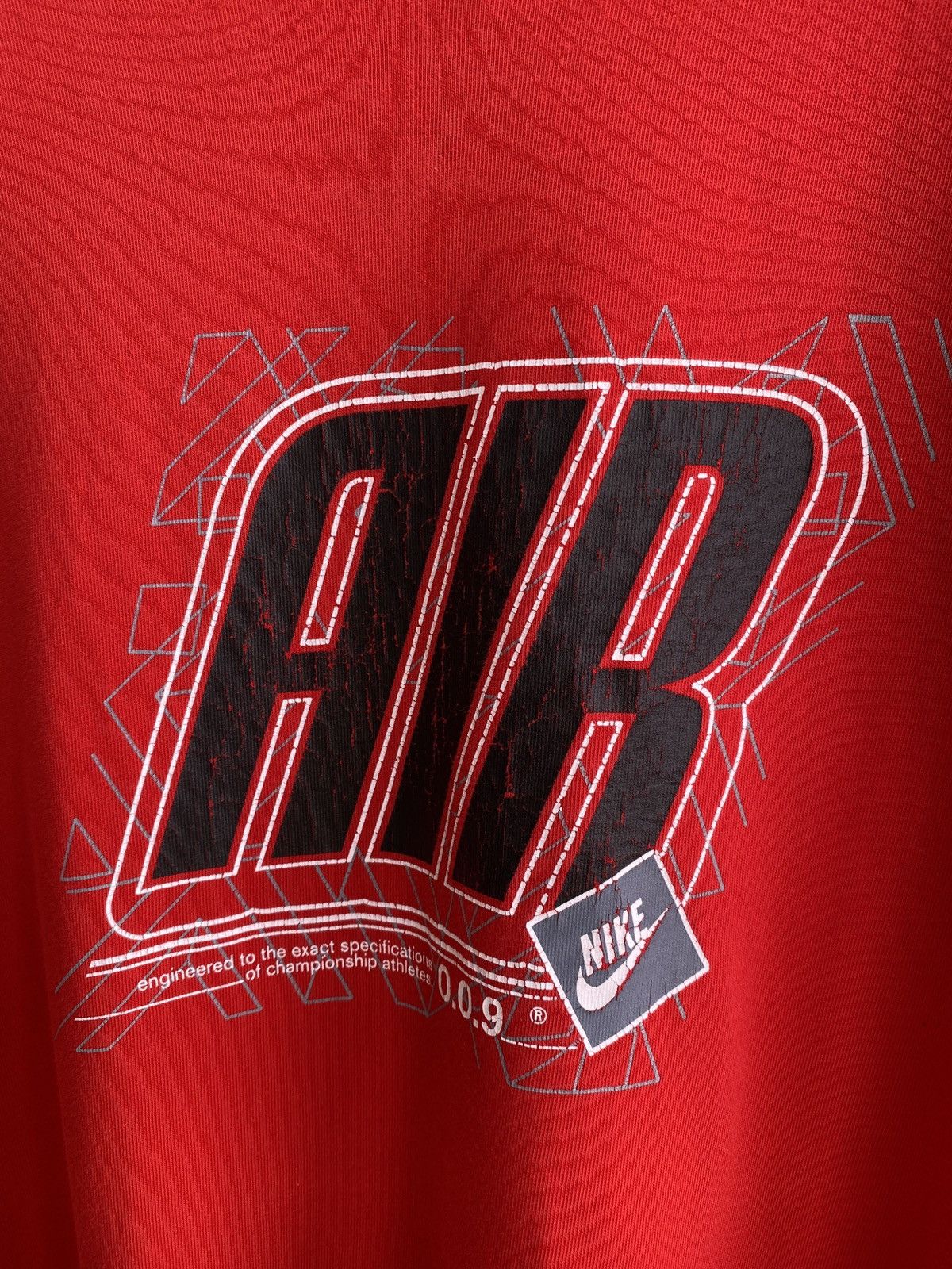 Nike × Vintage Vintage Nike Air Tee 90-s style Size US L / EU 52-54 / 3 - 5 Thumbnail