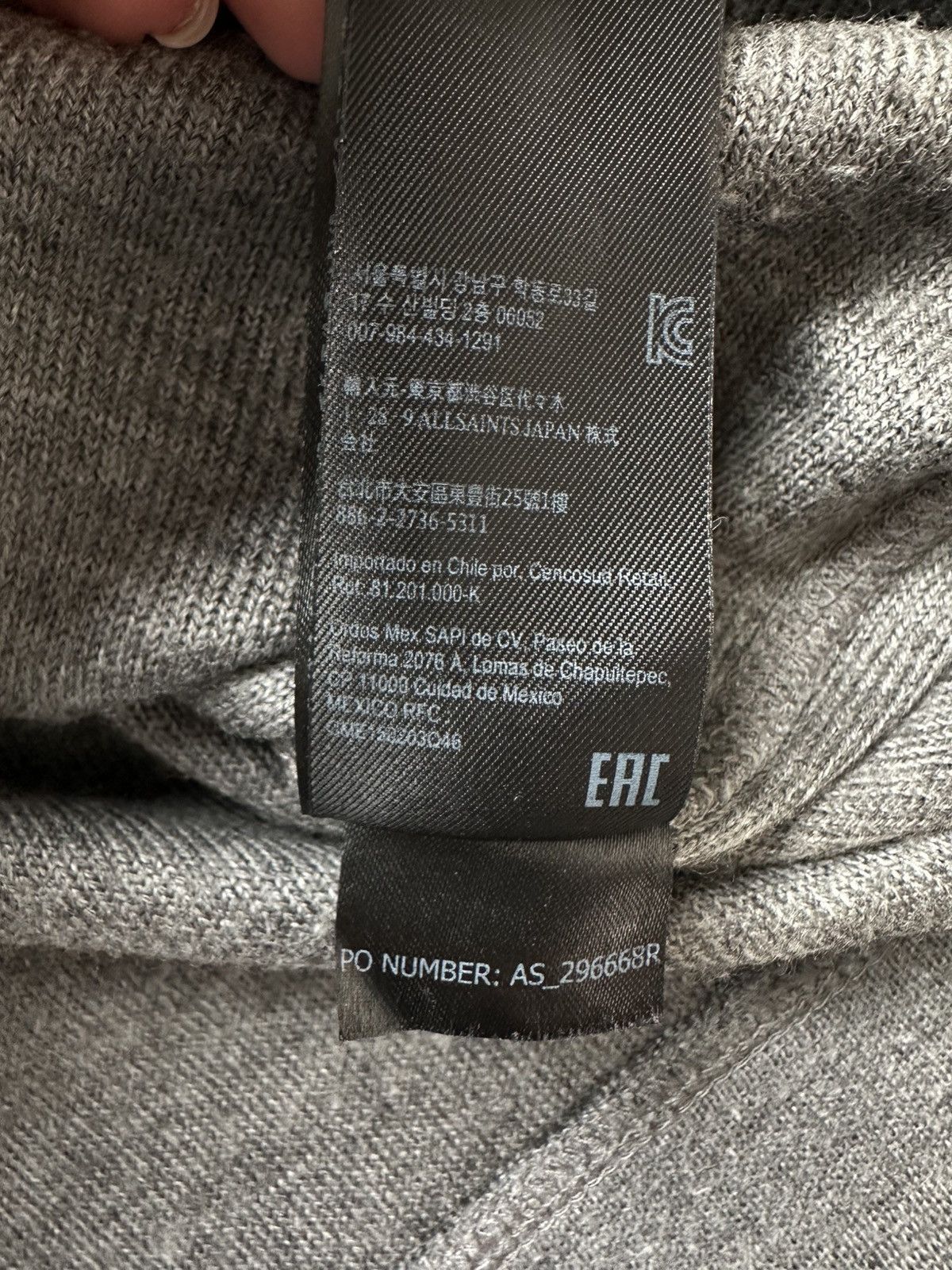 Allsaints AllSaints Johan Crew Sweater Size US L / EU 52-54 / 3 - 13 Thumbnail