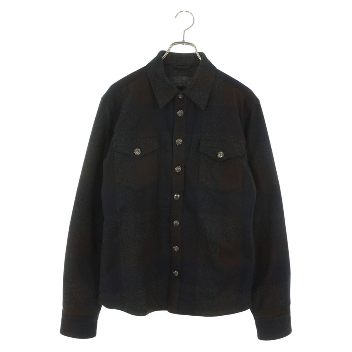 Chrome Hearts Chrome Hearts CPO Jacket Quilted Check Blouson | Grailed