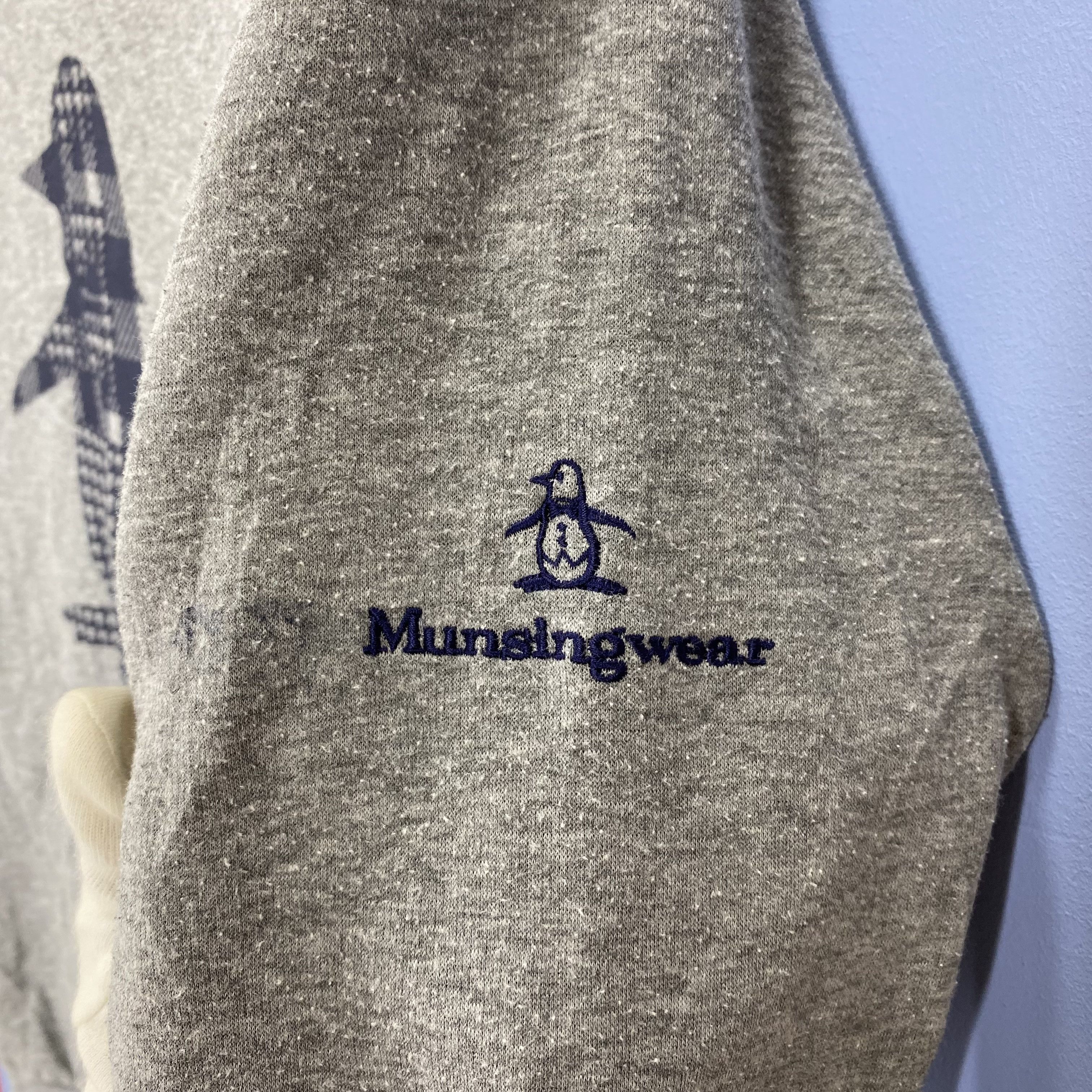 Japanese Brand MUNSING WEAR Crew Neck Sweatshirt #1894/09 Size US M / EU 48-50 / 2 - 3 Thumbnail