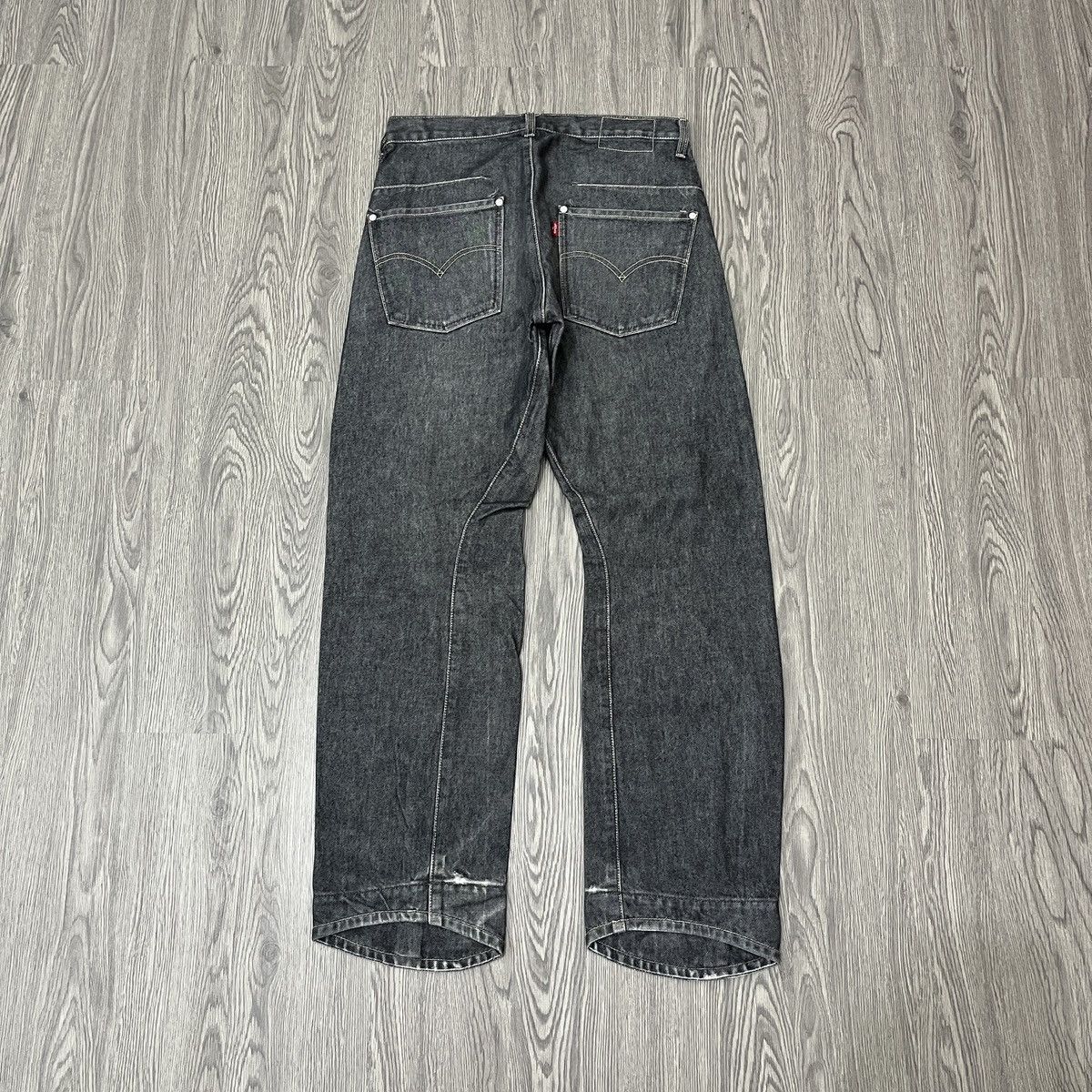 Engineered Garments × Levi's 2000s Levi's Engineered Twisted Seams Jeans 32x32 Size US 31 - 9 Thumbnail