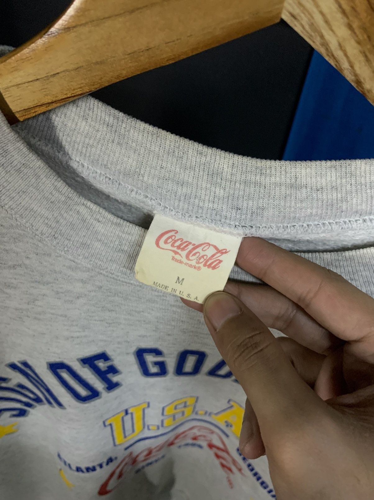 Coca Cola VINTAGE COCA COLA SWEATSHIRT Size US M / EU 48-50 / 2 - 6 Thumbnail