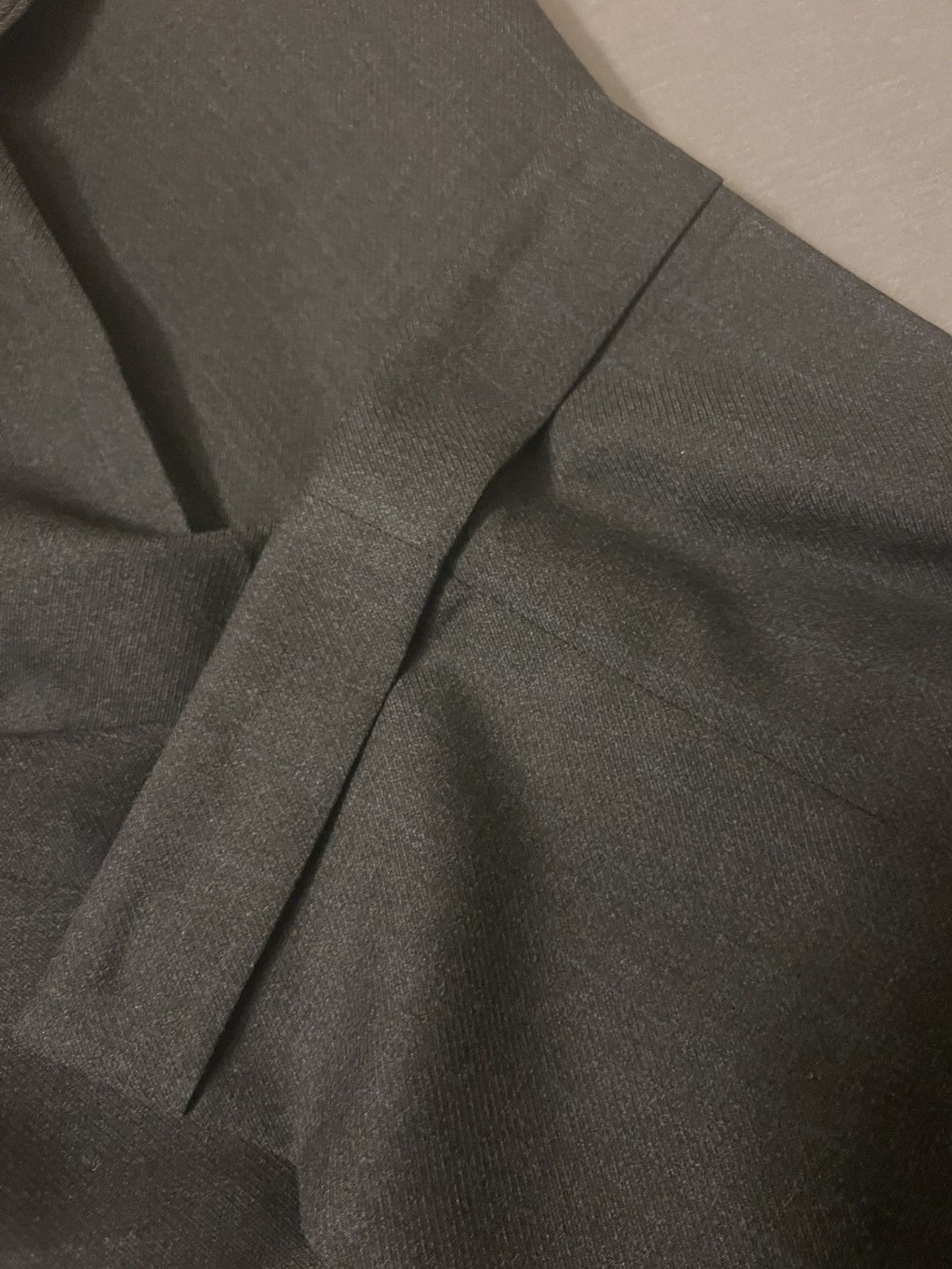 Other INNOCENTI ORO CUSTOM CHARCOAL GREY 2 PC SUIT MENS- VINTAGE Size 46L - 13 Thumbnail