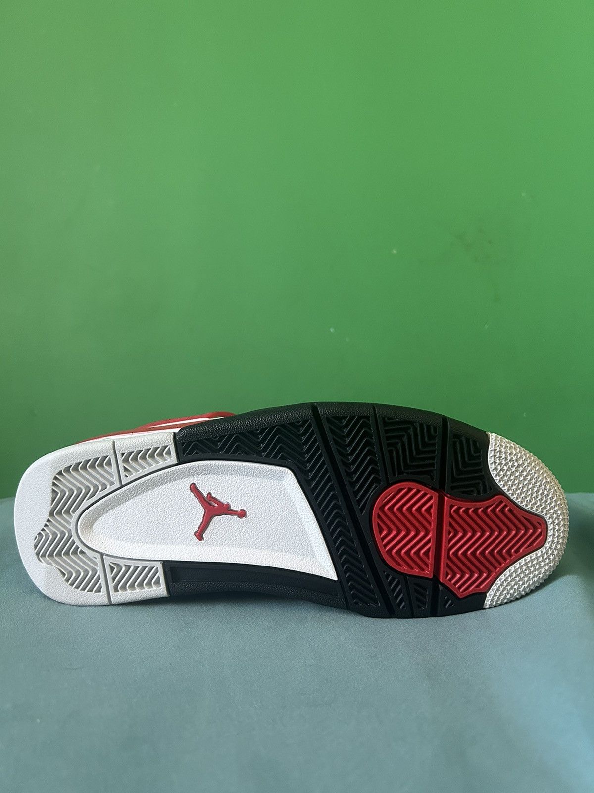 Jordan Brand Nike Air Jordan 4 Red Cement 2023 Size US 7 / EU 40 - 5 Thumbnail
