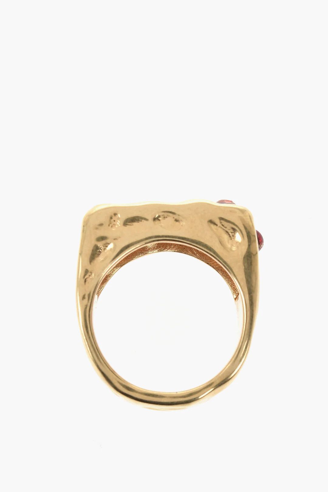 Palm Angels og1mm0326 Size: 56 / Gold-Tone Brass Ring in Gold Size ONE SIZE - 3 Thumbnail
