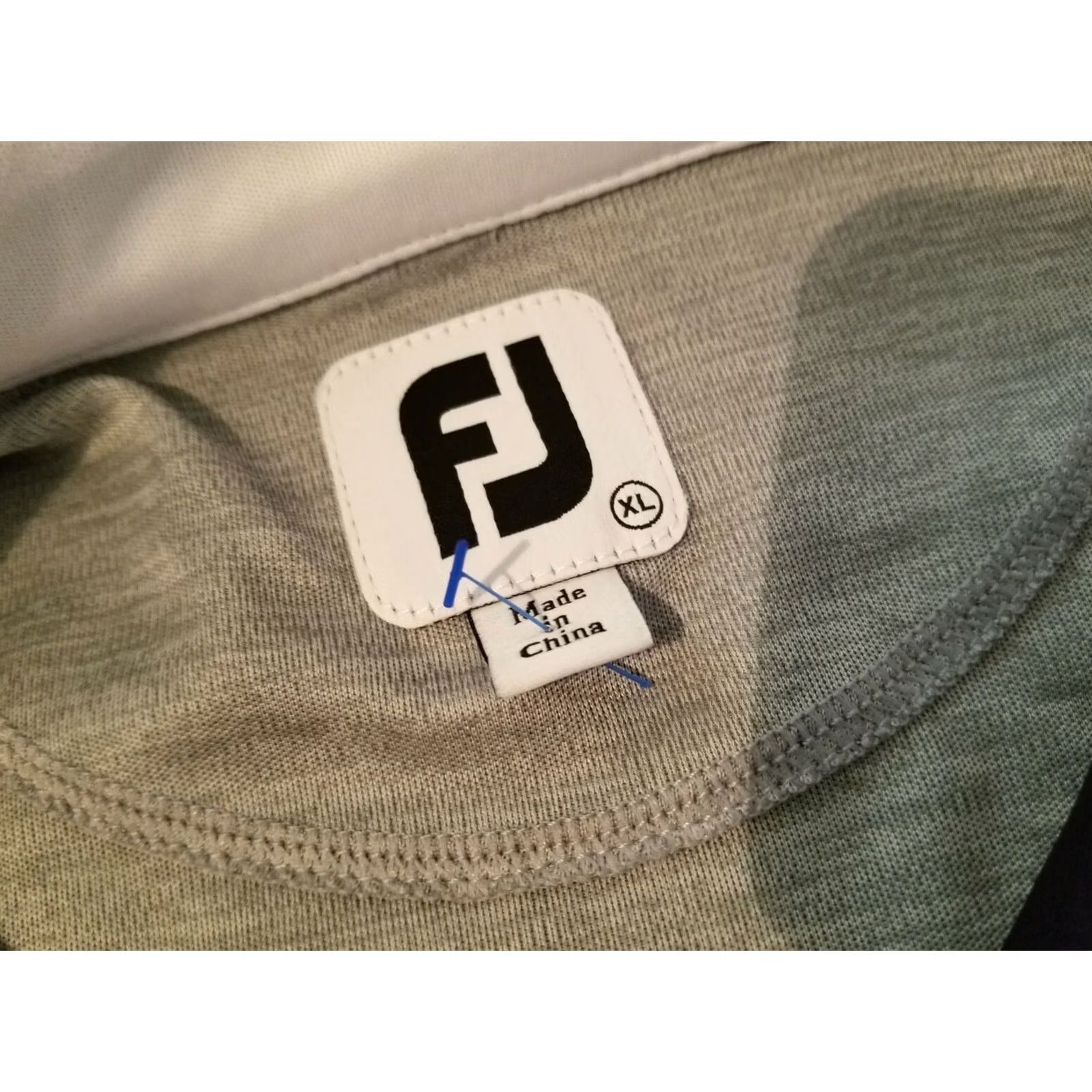 Footjoy FootJoy Womens Vest XL Black Gray Athletic Golf Shirt Size XL / US 12-14 / IT 48-50 - 3 Thumbnail