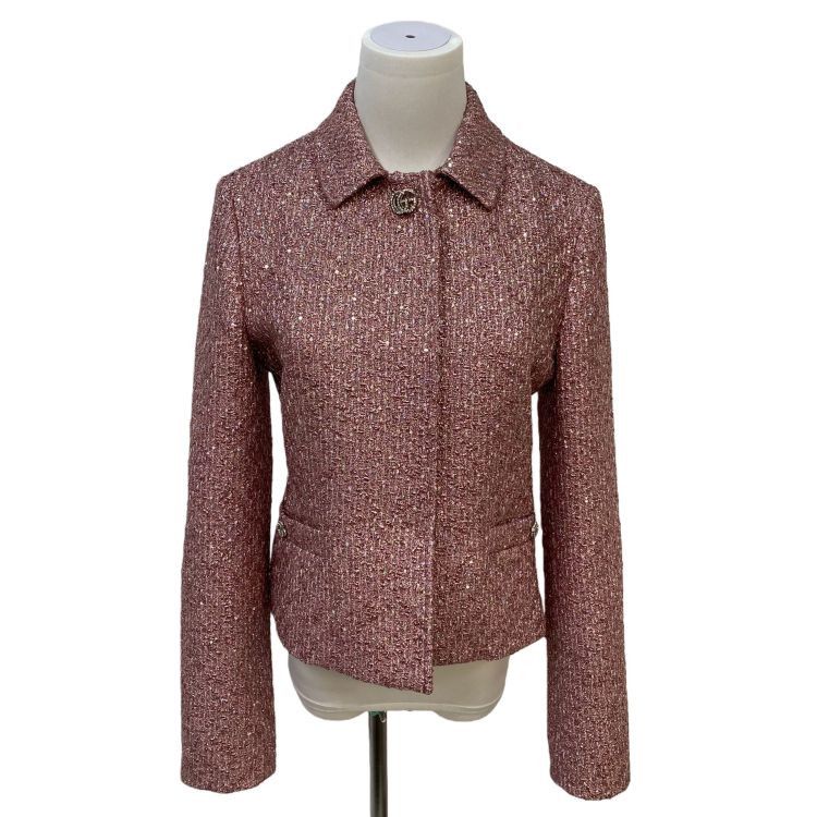 Gucci Gucci Sequined Tweed Jacket IT 40 Size S / US 4 / IT 40 - 1 Thumbnail