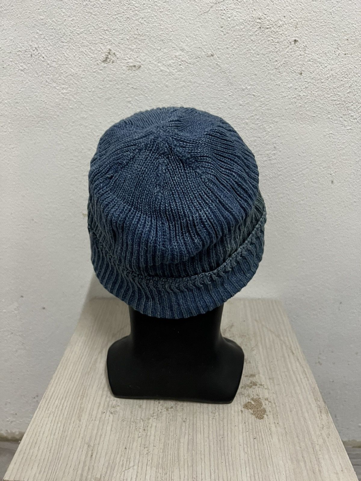 Lee × Vintage Vintage Lee Big Logo Beanie Hat Size ONE SIZE - 5 Thumbnail