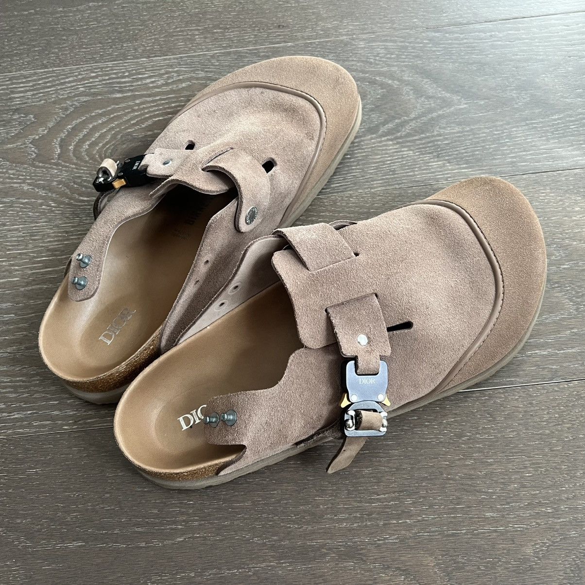 Birkenstock × Dior Dior Tokio Mule Sandals Brown Size US 12 / EU 45 - 2 Thumbnail