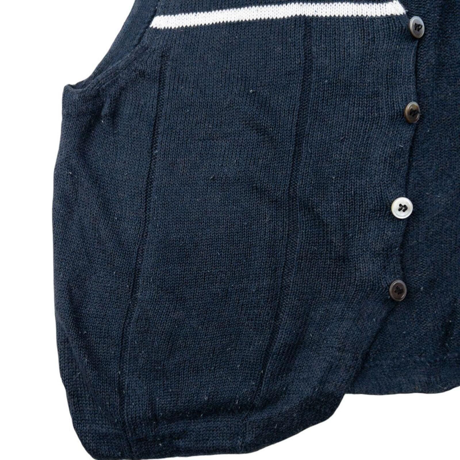 Issey Miyake Vintage 2000s Issey Miyake Button Up Knit Sweater Vest SizeS Size US S / EU 44-46 / 1 - 5 Thumbnail