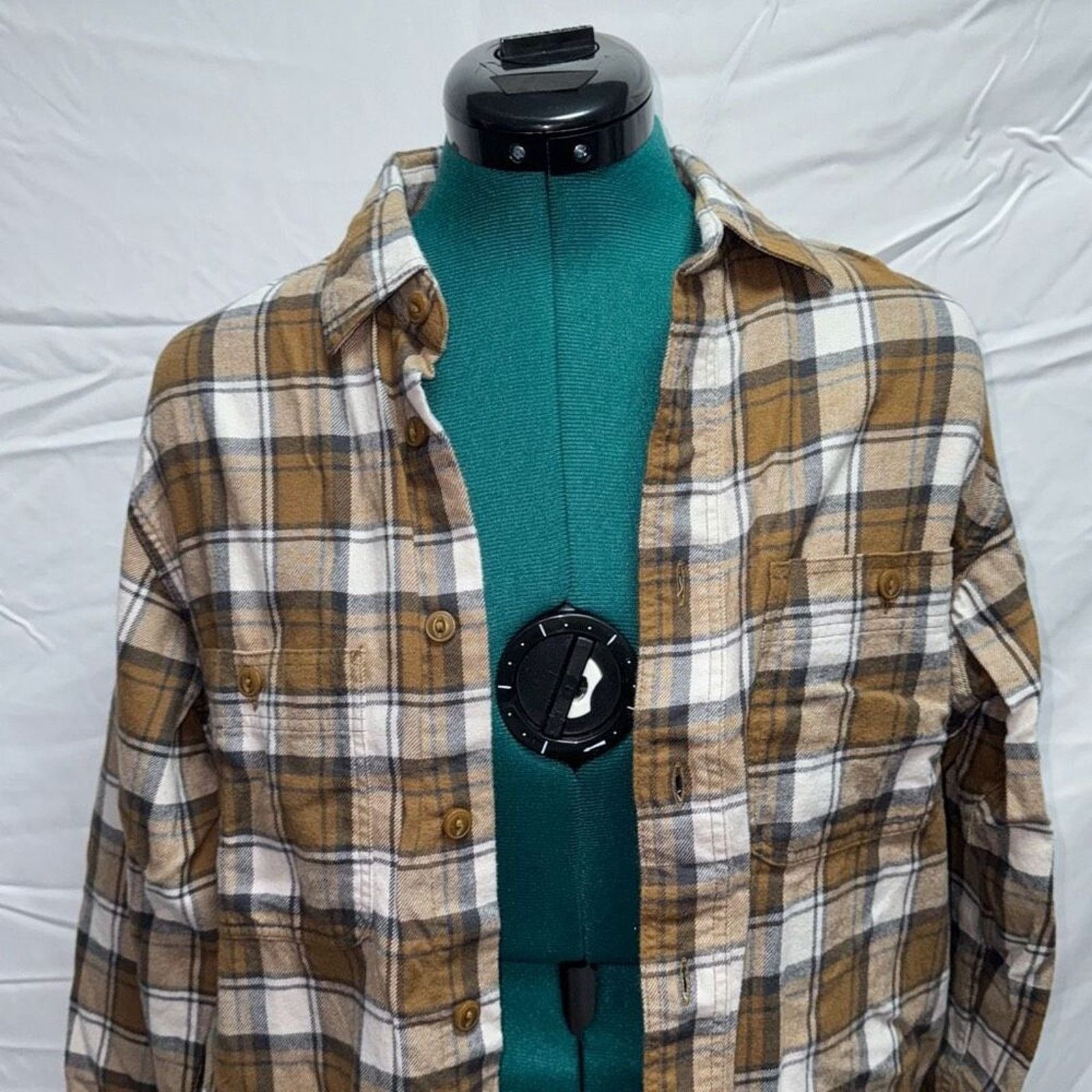 Uniqlo Uniqlo Multicolor Plaid Button-Up Shirt | Sz XXS Size XXS / US 00 / IT 34 - 4 Thumbnail