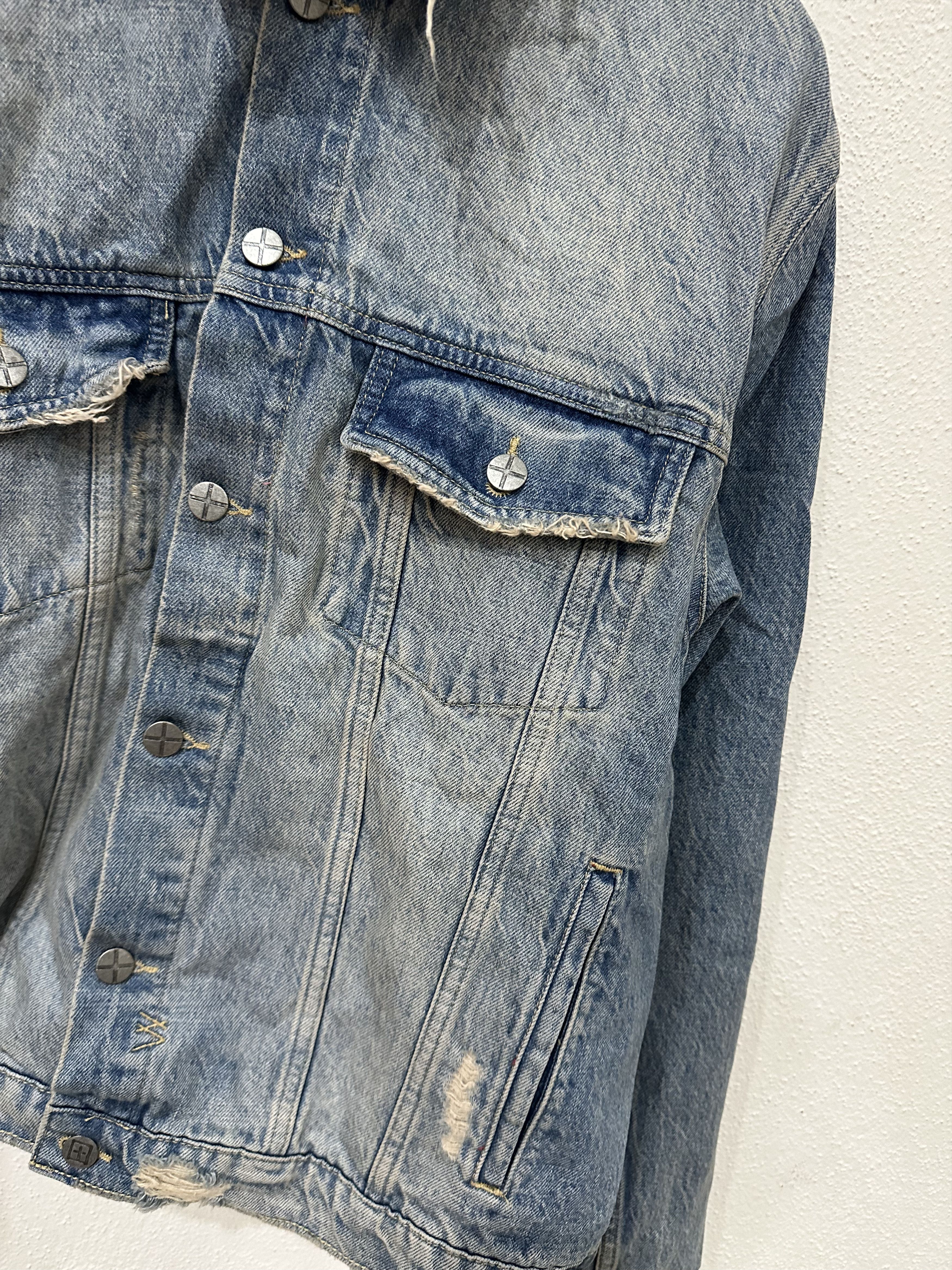 Ksubi Ksubi Heritage Repair Denim Jacket Small Size US S / EU 44-46 / 1 - 6 Thumbnail