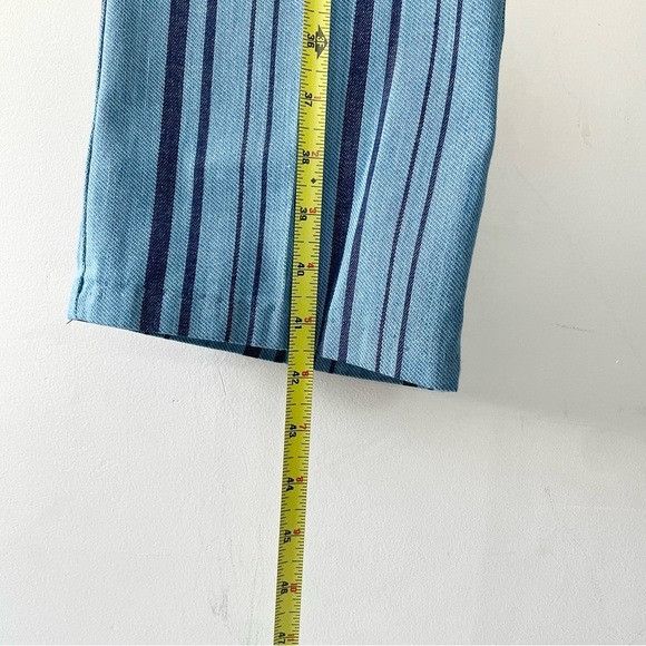 Vintage Unisex Rare Vintage 70’s Railroad Stripe High Waisted Pants Size 29" - 7 Thumbnail