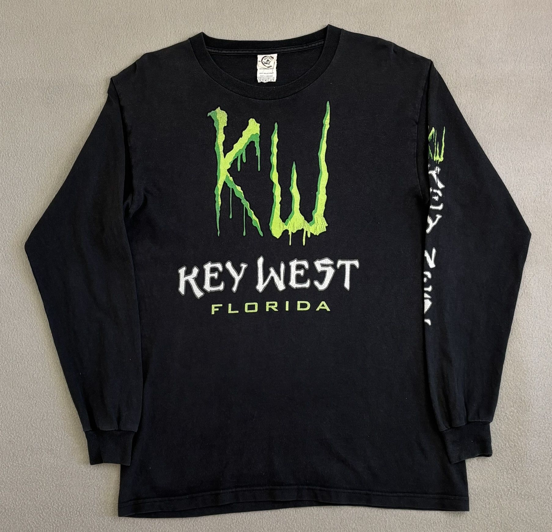 Band Tees Long Sleeve KW Key West Florida Monster Energy Size. M Size US M / EU 48-50 / 2 - 5 Thumbnail