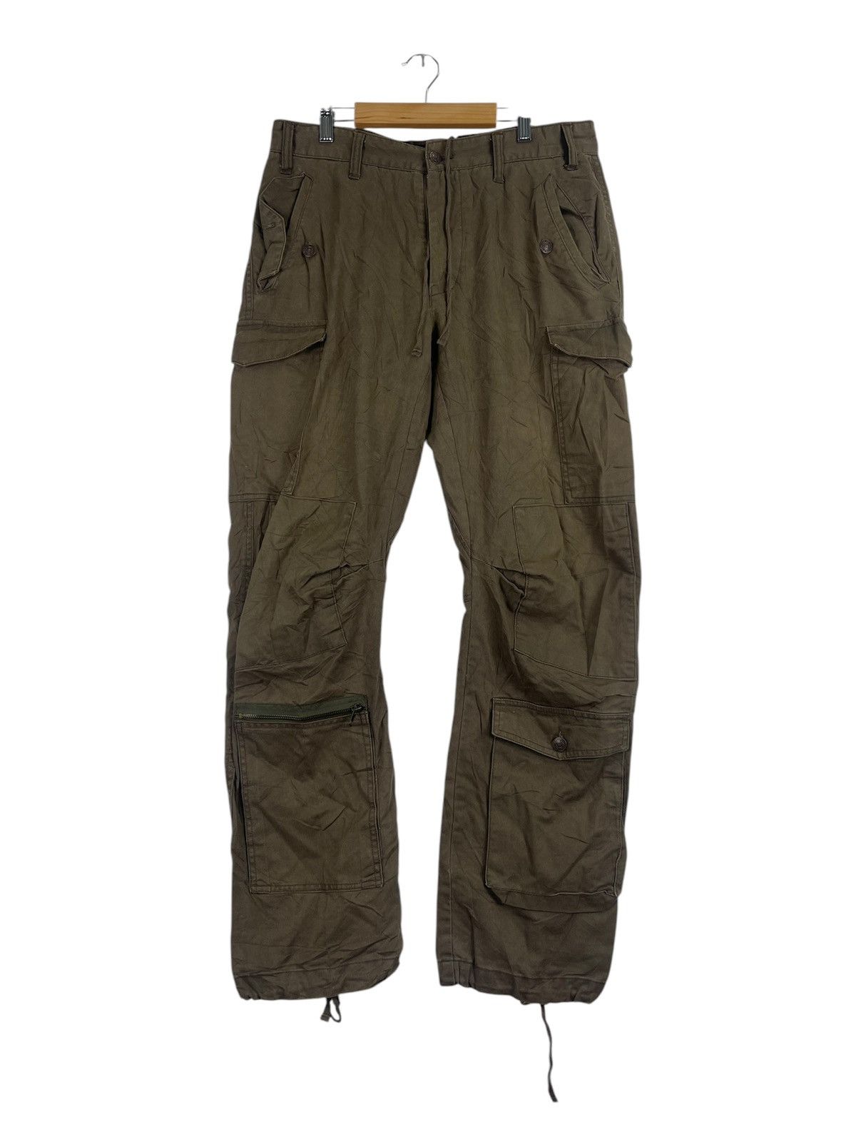 Global Work × Japanese Brand × Vintage Vintage Global Work Cargo Pant Size US 32 / EU 48 - 1 Thumbnail